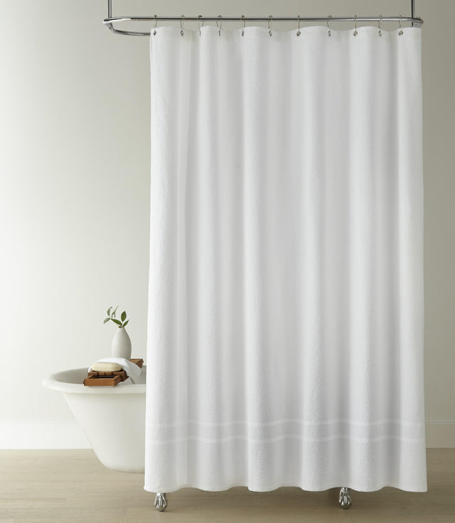 Peacock Alley Montauk Matelasse Shower Curtain