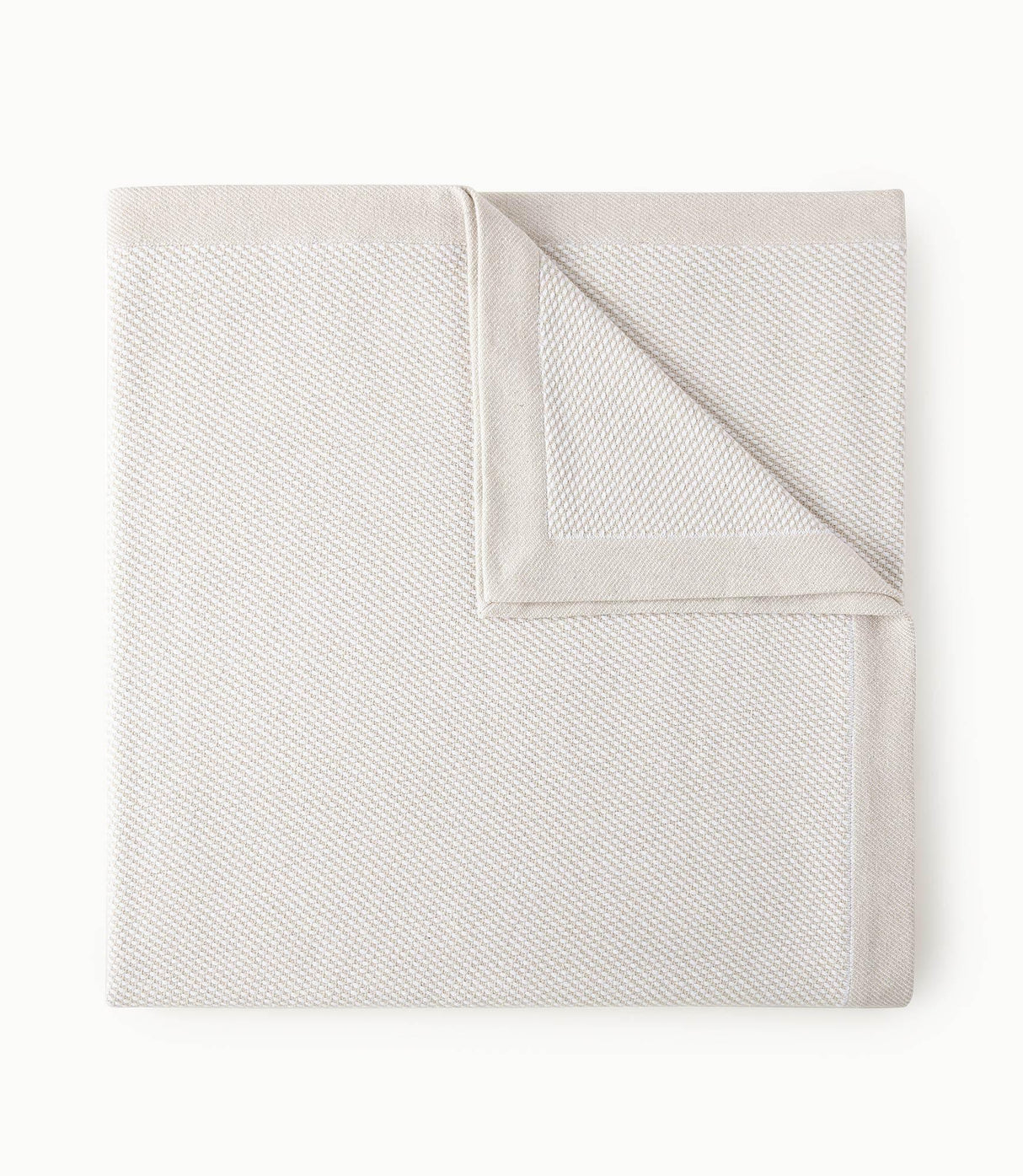 Peacock Alley PORTICO 50x90 THROW LINEN
