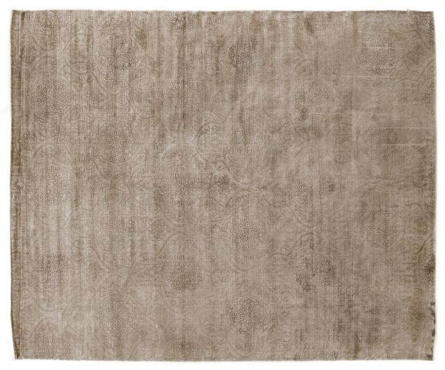 Exquisite Rugs Koda Hand Loomed Bamboo Silk in 10035 Stone 10' x 14' Area Rug