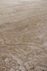 Exquisite Rugs Koda Hand Loomed Bamboo Silk in 10035 Stone 9' x 12' Area Rug