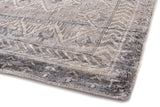 Exquisite Rugs Antique Weave Bamboo Hand Knotted Bamboo Silk in 10001 Ivory/Silver 6' x 9' Area Rug