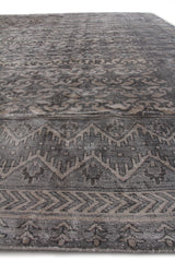 Exquisite Rugs Antique Weave Bamboo Hand Knotted Bamboo Silk in 10001 Ivory/Silver 6' x 9' Area Rug