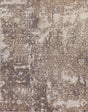 Exquisite Rugs Hundley Hand Knotted Wool/Bamboo Silk in 2119 Blue/Khaki 9' x 12' Area Rug