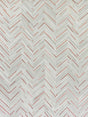 Exquisite Rugs Natural Hide Handmade Leather Hide in 2138 Ivory/Beige/Red/Multi 8' x 10' Area Rug