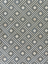 Exquisite Rugs Natural Hide Handmade Leather Hide in 2167 Ivory/Blue/Multi 5' x 8' Area Rug