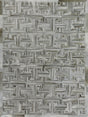 Exquisite Rugs Natural Hide Handmade Leather Hide in 2177 Gray 8' x 11' Area Rug