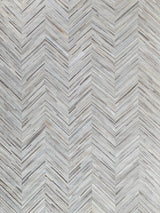 Exquisite Rugs Natural Hide Handmade Leather Hide in 2206 Gray 8' x 11' Area Rug