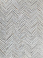 Exquisite Rugs Natural Hide Handmade Leather Hide in 2206 Gray 8' x 11' Area Rug