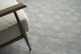 Exquisite Rugs Pavilion Flatweave Wool/Polyester in 2225 Ivory/Gray 5' x 8' Area Rug