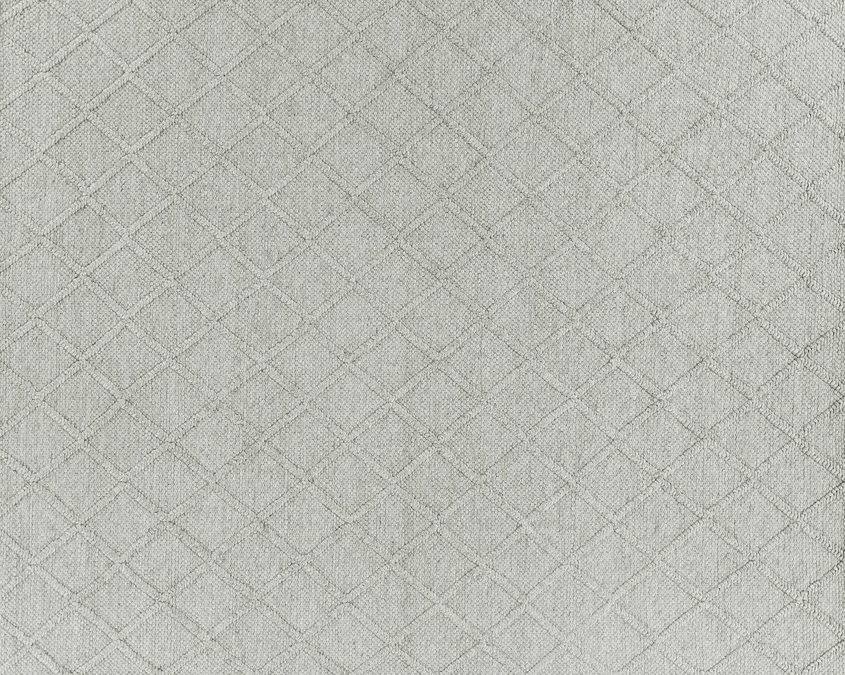 Exquisite Rugs Brentwood Hand Woven New Zealand Wool in 2226 Gray 12' x 15' Area Rug