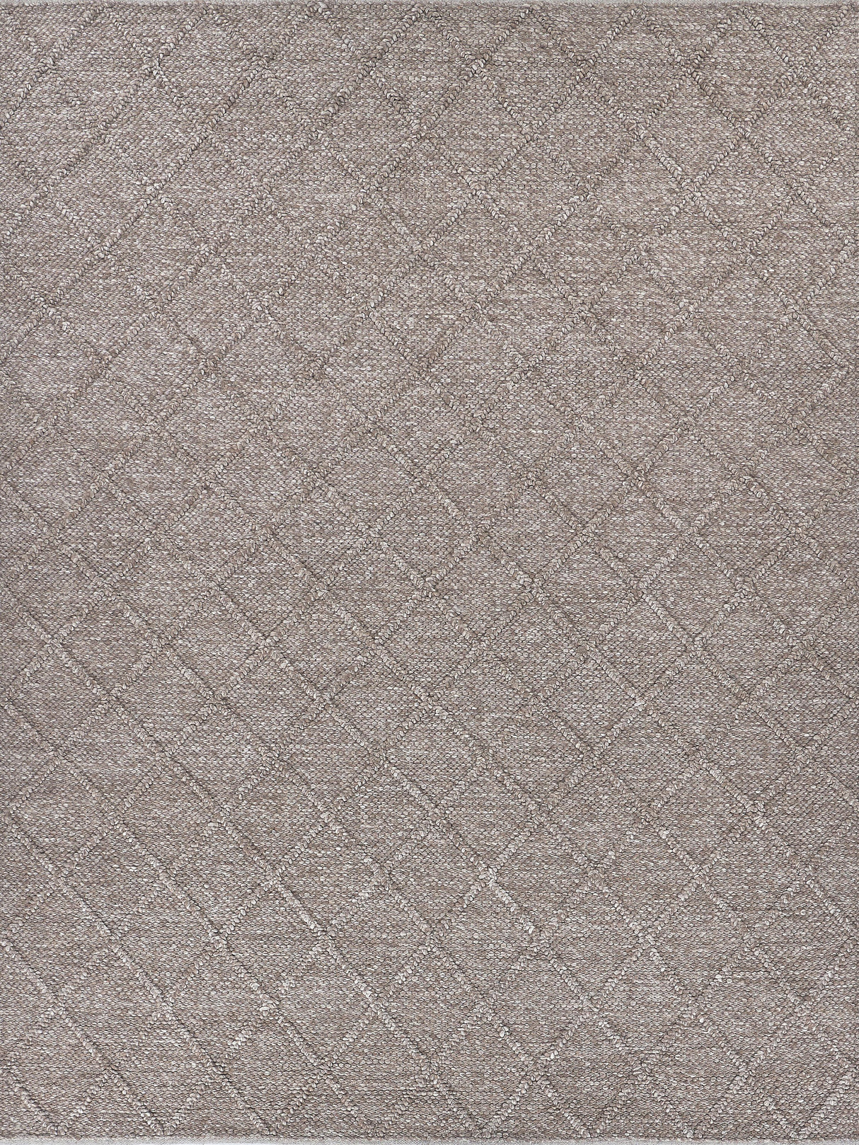Exquisite Rugs Brentwood Hand Woven New Zealand Wool in 2227 Light Brown 17' x 20' Area Rug
