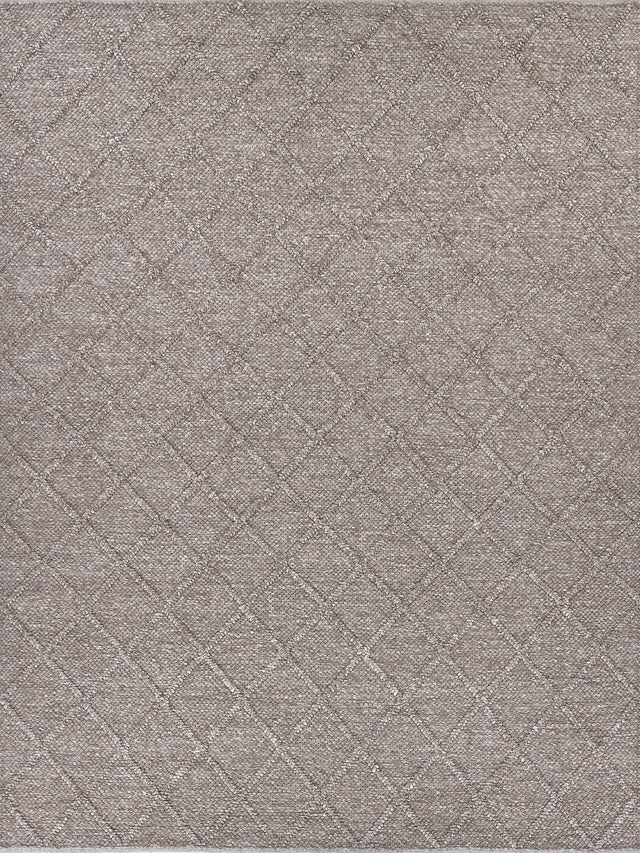 Exquisite Rugs Brentwood Hand Woven New Zealand Wool in 2227 Light Brown 17' x 20' Area Rug