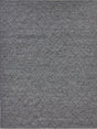Exquisite Rugs Brentwood Hand Woven New Zealand Wool in 2228 Dark Brown 14' x 18' Area Rug