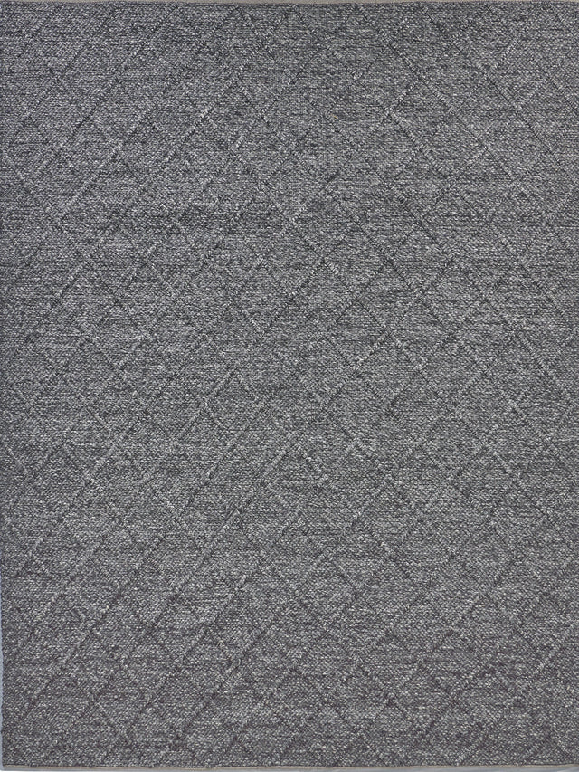 Exquisite Rugs Brentwood Hand Woven New Zealand Wool in 2228 Dark Brown 9' x 12' Area Rug