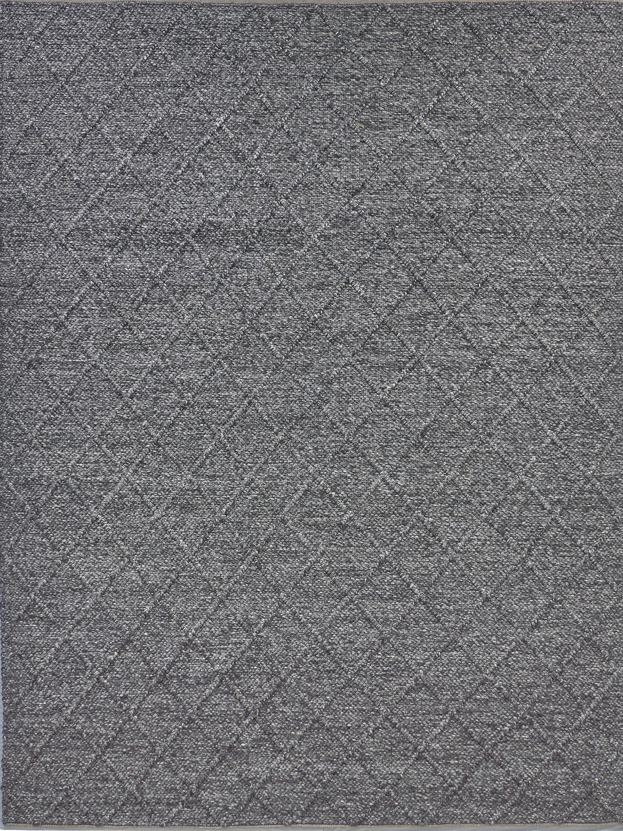 Exquisite Rugs Brentwood Hand Woven New Zealand Wool in 2228 Dark Brown 10' x 14' Area Rug