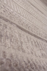 Exquisite Rugs Addison Hand Loomed Bamboo Silk in 2234 Aluminum 6' x 9' Area Rug