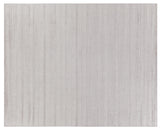 Exquisite Rugs Addison Hand Loomed Bamboo Silk in 2234 Aluminum 10' x 14' Area Rug