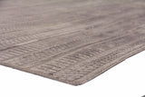 Exquisite Rugs Addison Hand Loomed Bamboo Silk in 2237 Dark Beige/Multi 6' x 9' Area Rug