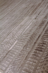 Exquisite Rugs Addison Hand Loomed Bamboo Silk in 2237 Dark Beige/Multi 6' x 9' Area Rug
