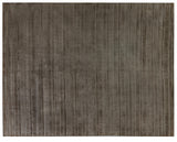 Exquisite Rugs Addison Hand Loomed Bamboo Silk in 2242 Brown 6' x 9' Area Rug