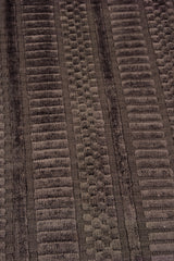 Exquisite Rugs Addison Hand Loomed Bamboo Silk in 2242 Brown 6' x 9' Area Rug