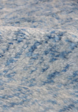 Exquisite Rugs Moroccan Hand Knotted New Zealand Wool in 2245 Blue 6' x 9' Area Rug