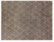 Exquisite Rugs Moroccan Hand Knotted New Zealand Wool in 2250 Brown 8' x 10' Area Rug