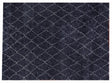Exquisite Rugs Moroccan Hand Knotted New Zealand Wool in 2251 Charcoal 9' x 12' Area Rug