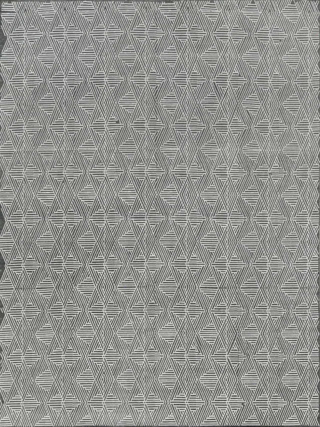 Exquisite Rugs Pavilion Flatweave Wool/Polyester in 2256 Charcoal 8' x 10' Area Rug