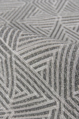 Exquisite Rugs Pavilion Flatweave Wool/Polyester in 2256 Charcoal 8' x 10' Area Rug