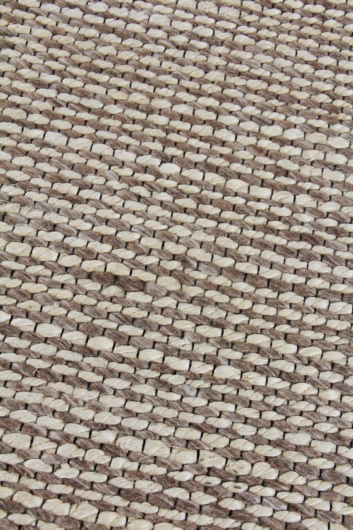 Exquisite Rugs Crestwood Hand Loomed Wool/Jute in 2291 Brown 9' x 12' Area Rug