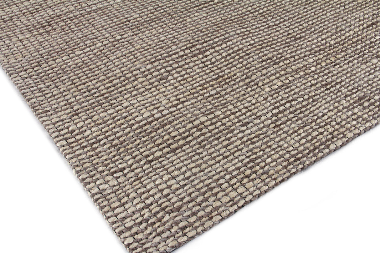 Exquisite Rugs Crestwood Hand Loomed Wool/Jute in 2291 Brown 9' x 12' Area Rug