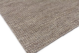 Exquisite Rugs Crestwood Hand Loomed Wool/Jute in 2291 Brown 9' x 12' Area Rug