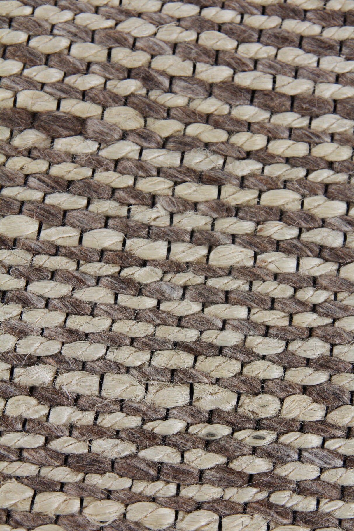 Exquisite Rugs Crestwood Hand Loomed Wool/Jute in 2291 Brown 9' x 12' Area Rug