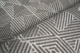 Exquisite Rugs Pavilion Flatweave Wool/Polyester in 2304 Gray 5' x 8' Area Rug