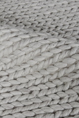 Exquisite Rugs Arlow Hand Woven Polyester/Cotton in 2312 Light Brown 8' x 10' Area Rug