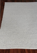 Exquisite Rugs Arlow Hand Woven Polyester/Cotton in 2312 Light Brown 8' x 10' Area Rug