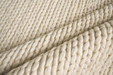 Exquisite Rugs Arlow Handwoven Polyester/Cotton 2313 Ivory 2' x 3' Area Rug