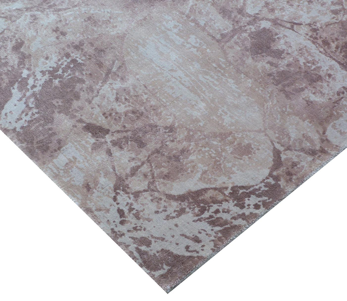 Exquisite Rugs Cassina Hand Loomed Bamboo Silk in 2509 Pink 8' x 10' Area Rug