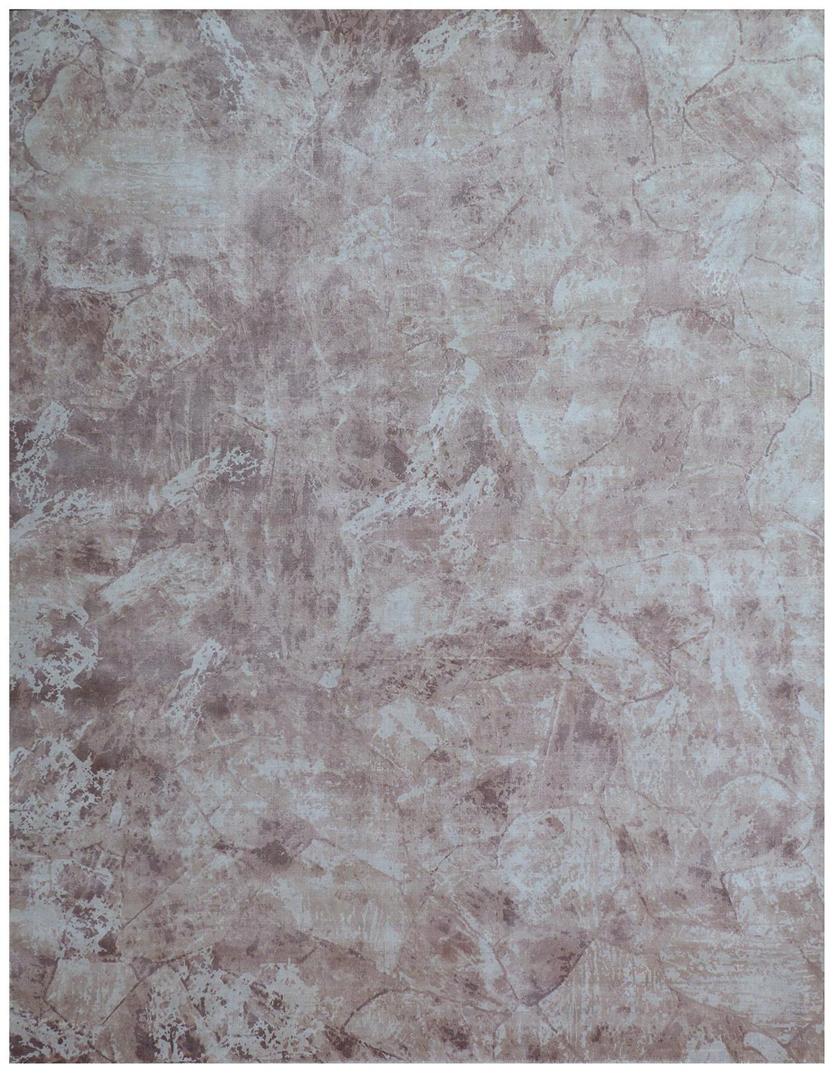 Exquisite Rugs Cassina Hand Loomed Bamboo Silk in 2509 Pink 8' x 10' Area Rug