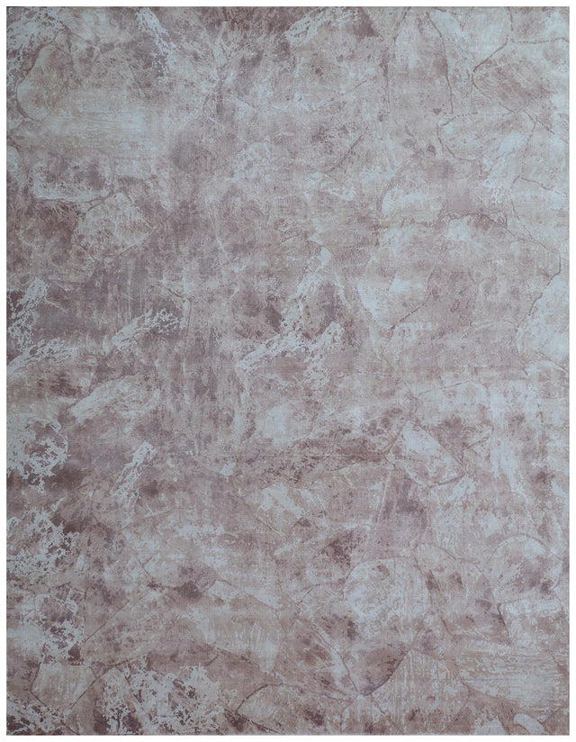Exquisite Rugs Cassina Hand Loomed Bamboo Silk in 2509 Pink 8' x 10' Area Rug