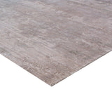Exquisite Rugs Reflections Hand Loomed Bamboo Silk in 2512 Beige 8' x 10' Area Rug