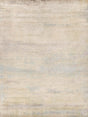 Exquisite Rugs Reflections Hand Loomed Bamboo Silk in 2513 Ivory/Soft Green 9' x 12' Area Rug