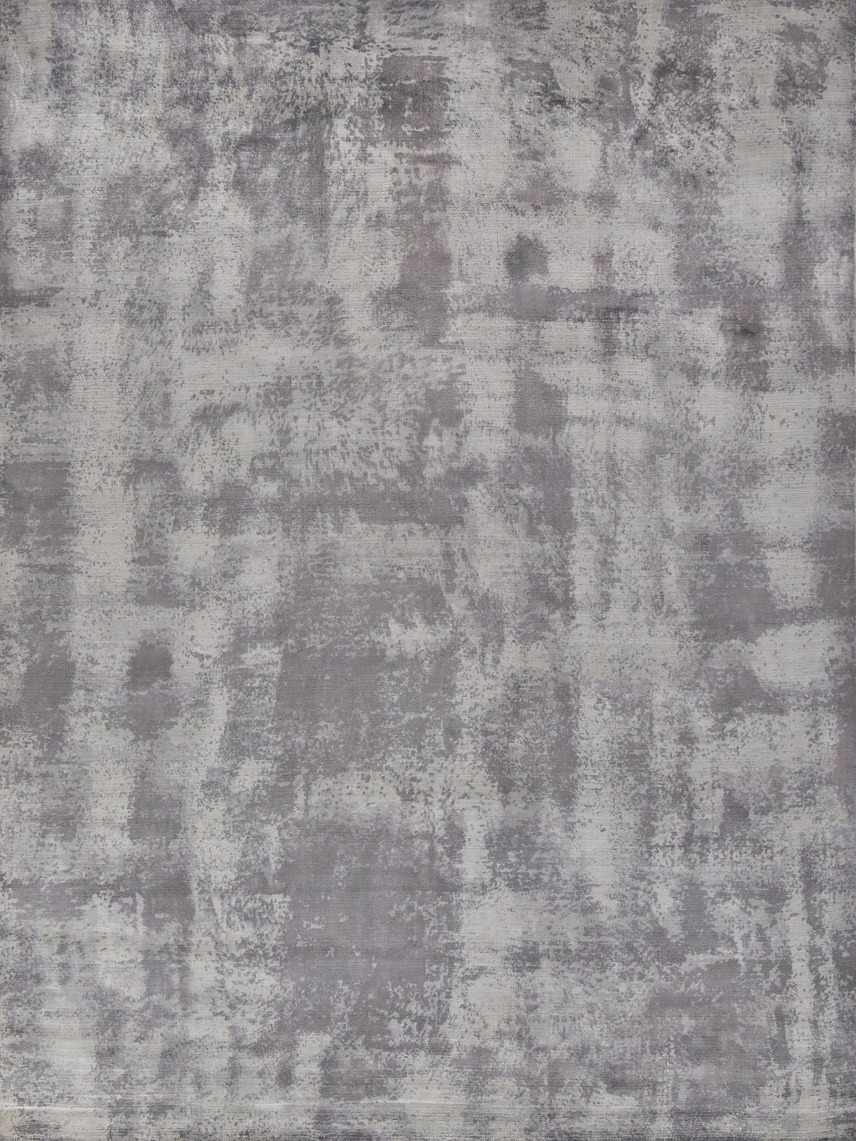 Exquisite Rugs Antolini Hand Loomed Bamboo Silk in 2514 Gray 9' x 12' Area Rug