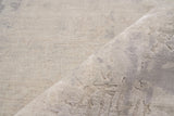 Exquisite Rugs Roset Hand Loomed Bamboo Silk in 2516 Silver/Gray 10' x 14' Area Rug