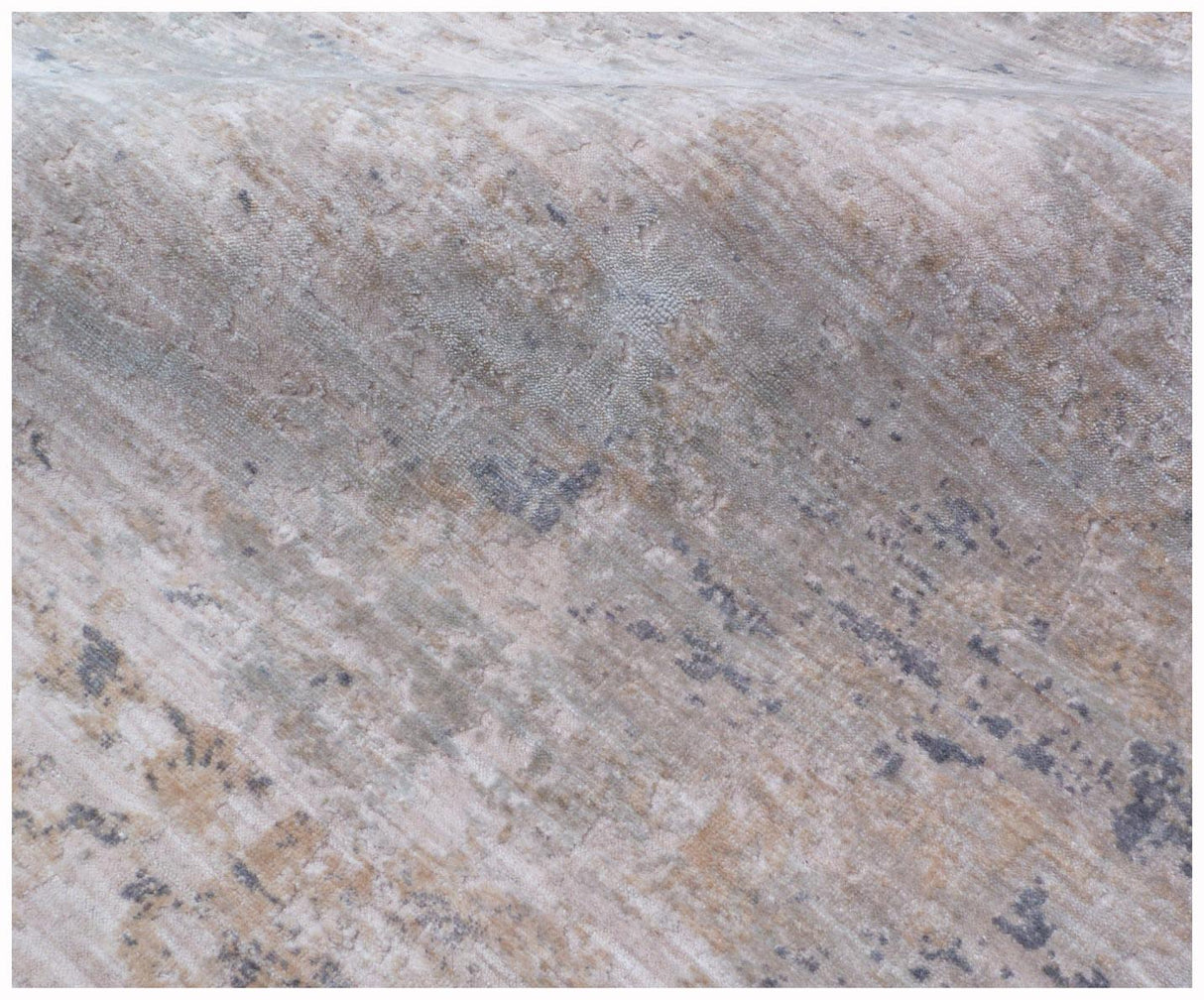Exquisite Rugs Reflections Hand Loomed Bamboo Silk in 2529 Silver/Multi 8' x 10' Area Rug
