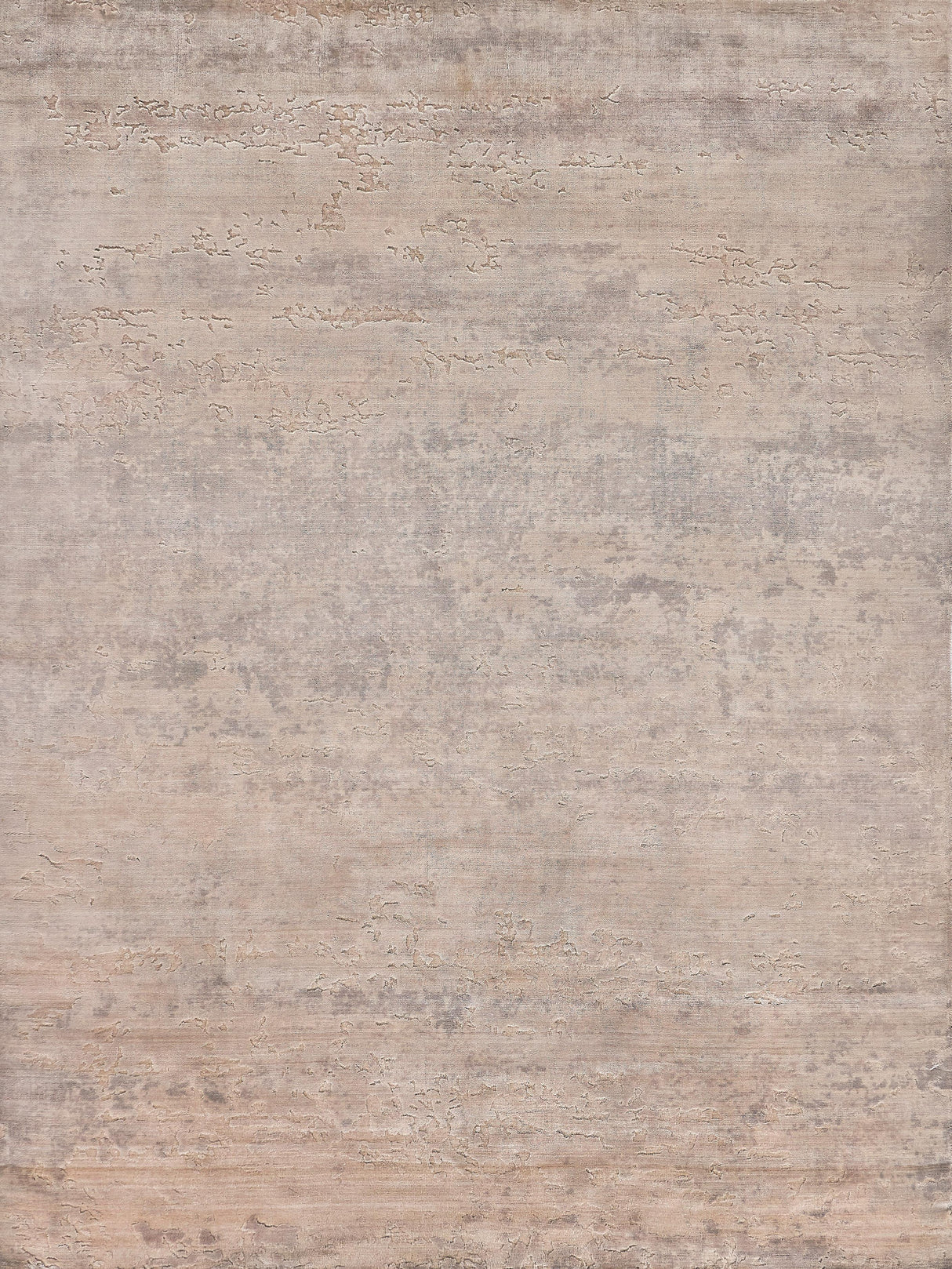 Exquisite Rugs Roset Hand Loomed Bamboo Silk in 2531 Beige/Blue 10' x 14' Area Rug