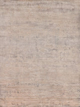 Exquisite Rugs Roset Hand Loomed Bamboo Silk in 2531 Beige/Blue 10' x 14' Area Rug