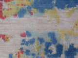 Exquisite Rugs Reflections Hand Loomed Bamboo Silk in 2542 Blue/Multi 8' x 10' Area Rug