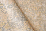 Exquisite Rugs Cassina Hand Loomed Bamboo Silk in 2546 Blue/Ivory 10' x 14' Area Rug
